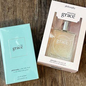 NEW Philosophy set of 2 perfumes, Amazing Grace & Living Grace eau de parfum